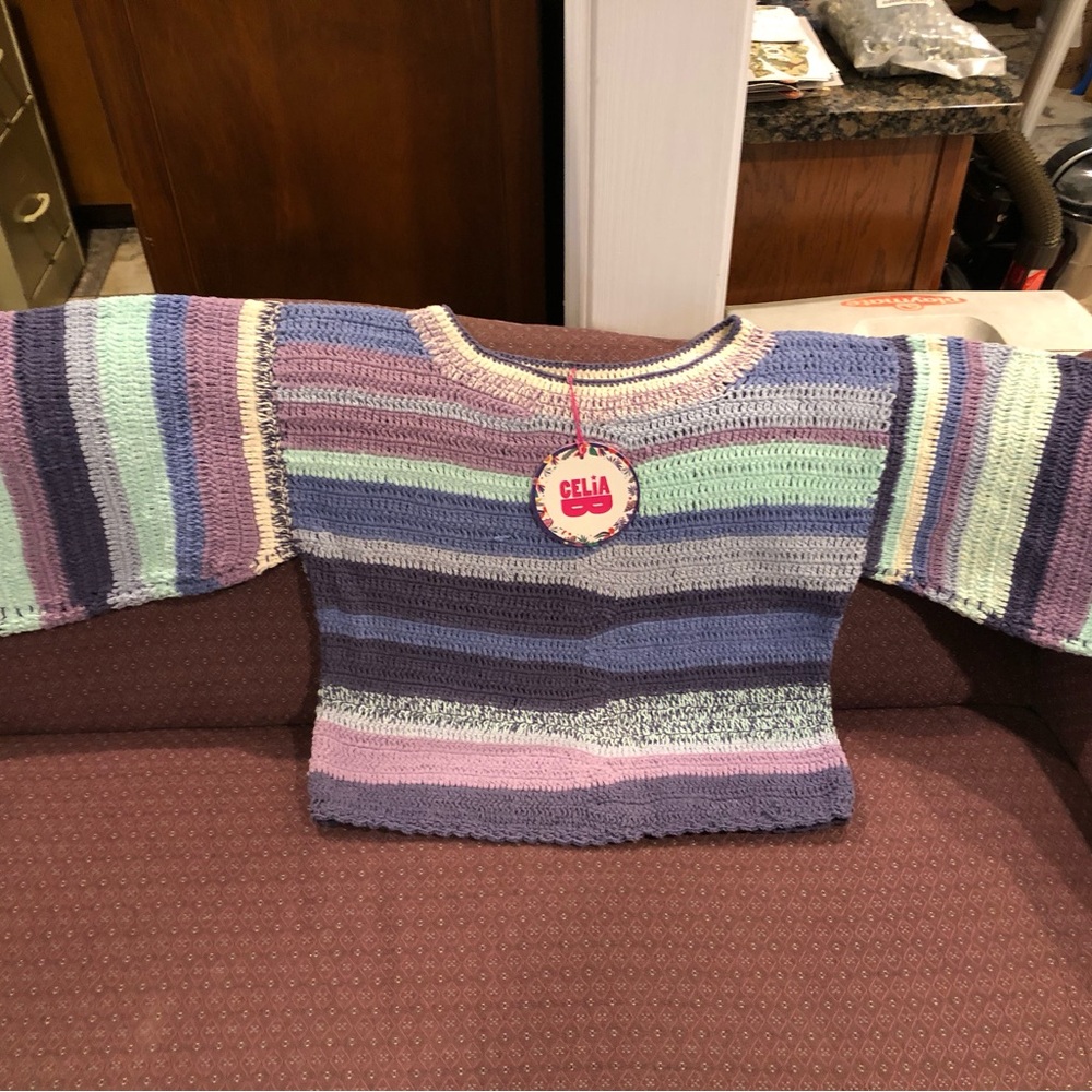 CeliaB Multicolor Striped Sweater